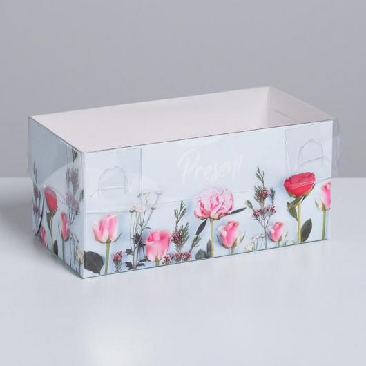 Коробка для капкейка Present, 16 × 8 × 7.5 см