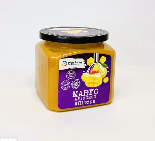 Пюре Proff Puree манго 0,5 кг замороженное