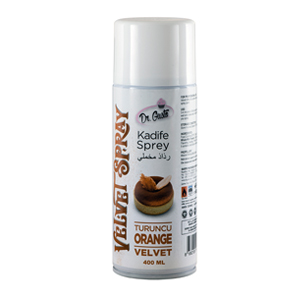Шоколадный велюр Velvet Spray оранжевый 400 мл