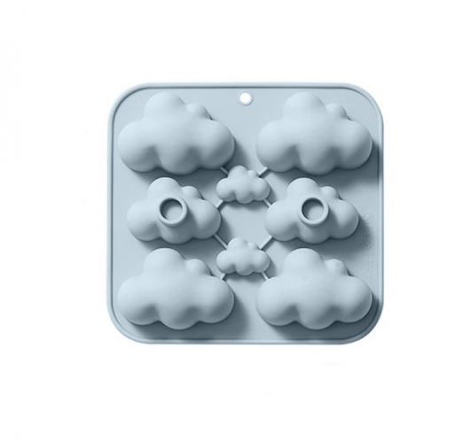 Форма для шоколада «Облака» 8 ячеек силикон