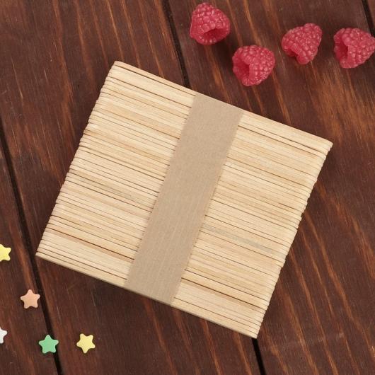 Палочки деревянные для мороженого 48-50 шт, 9×1,1 см