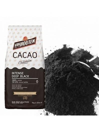 Какао VanHouten intense deep black 1 кг черный