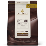 Callebaut Шоколад темный в галлетах 54,5% 2,5 кг